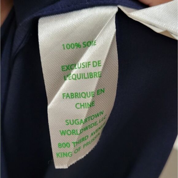 Lilly Pulitzer navy long sleeve top Size XXS - Picture 9 of 9